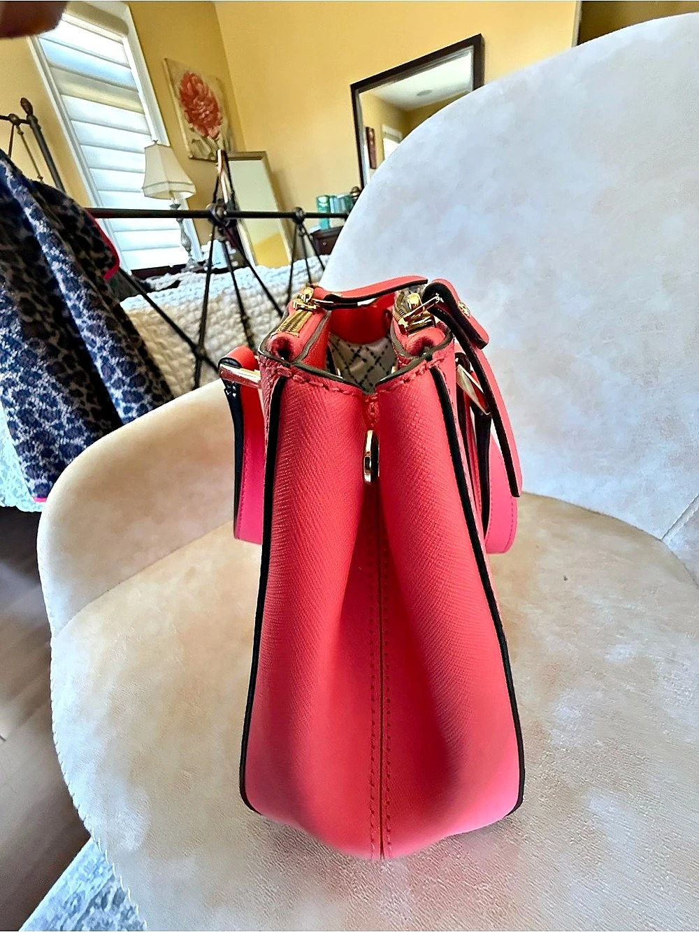 Kate Spade Mayfair Pink Tote Like New - Picture 9 of 12